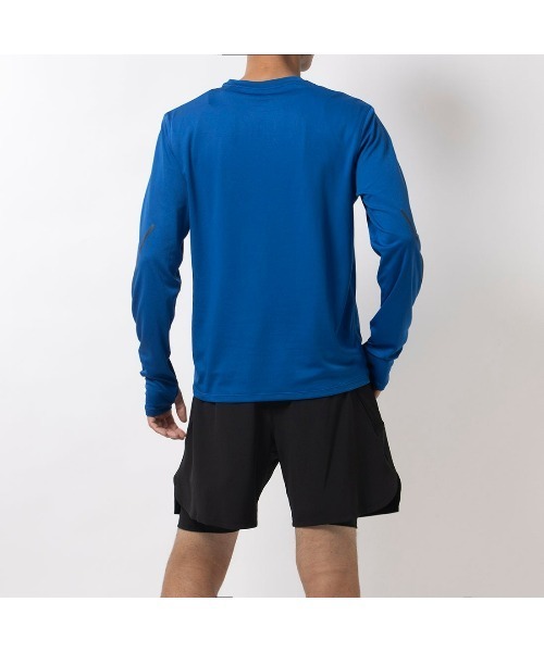 Reebok(リーボック)の「スピード ロングスリーブTシャツ / SPEED LS(Tシャツ/カットソー・メンズ・ブラック/ブルー・XX-LARGE/SMALL/X-SMALL/X-LARGE/MEDIUM/LARGE)」の3枚目の写真