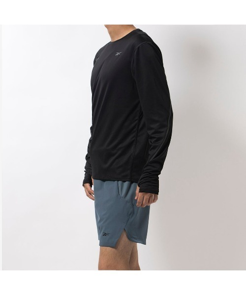 Reebok(リーボック)の「スピード ロングスリーブTシャツ / SPEED LS(Tシャツ/カットソー・メンズ・ブラック/ブルー・XX-LARGE/SMALL/X-SMALL/X-LARGE/MEDIUM/LARGE)」の6枚目の写真