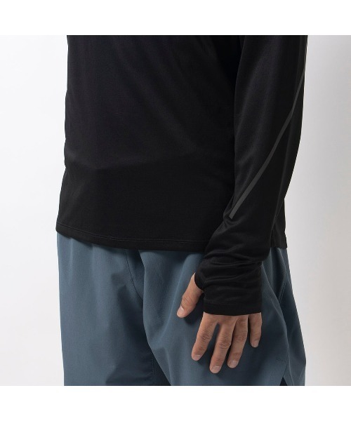 Reebok(リーボック)の「スピード ロングスリーブTシャツ / SPEED LS(Tシャツ/カットソー・メンズ・ブラック/ブルー・XX-LARGE/SMALL/X-SMALL/X-LARGE/MEDIUM/LARGE)」の8枚目の写真