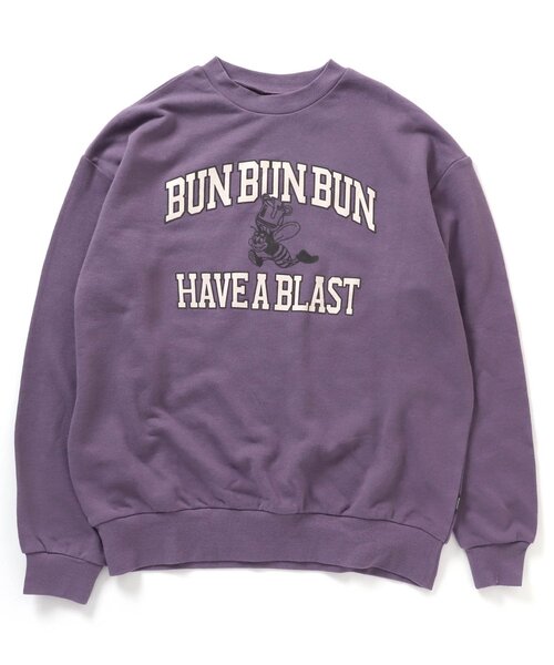 BREEZE（ブリーズ）の「【ファミリーリンク】WEB限定 ゆずみつといっしょトレーナー（パパ）（スウェット・メンズ・グレー/パープル/グリーン・MEDIUM/LARGE）」の22枚目の写真