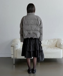 UNE MANSION ビンテージリブニットカラーダウンペンディンジャンバー UNE MANSION ビンテージリブニットカラーダウンペンディンジャンバー