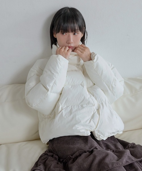 UNE ORIGINAL】【ハイネック＆襟ありを楽しめる2way仕様】ハイネック