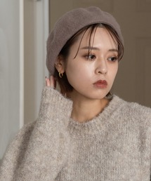 compact felt beret / コンパクトフェルトベレー