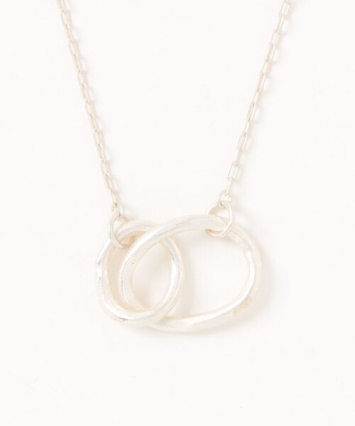 collex（コレックス）の「【Ljud/ユード】ツインリングネックレス（ネックレス・レディース・ゴールド/シルバー・フリー）」の2枚目の写真