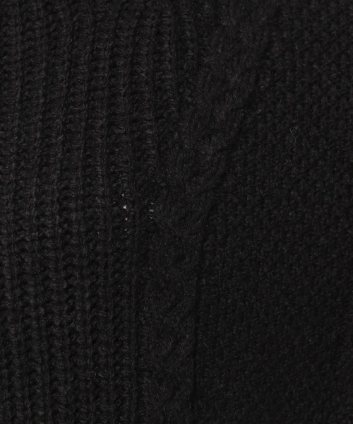 LEPSIM（レプシィム）の「3.5ゲージフリンジショートプルオーバー　983143（ニット/セーター・レディース・オフホワイト/ブラック・FREE）」の22枚目の写真