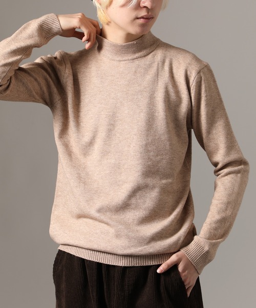 そふぃ@値下げ交渉⭕　 セール】【SETUP7】ハイネックニットセーター KNF037 ※（ニット