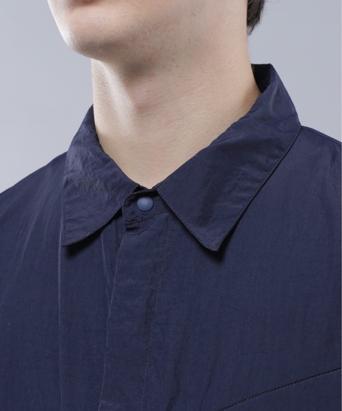MANASTASH(マナスタッシュ)の「MANASTASH/マナスタッシュ/2WAY EXTRA MILE CARGO POCKET SHIRTS/2WAYエクストラマイル カーゴポケットシャツ(シャツ/ブラウス・メンズ・ブラック/ネイビー/グレー・L/XL/M/S)」の11枚目の写真