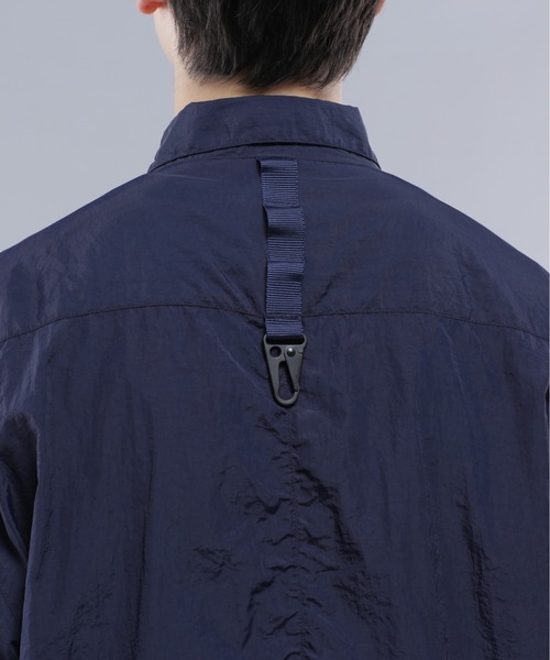 MANASTASH(マナスタッシュ)の「MANASTASH/マナスタッシュ/2WAY EXTRA MILE CARGO POCKET SHIRTS/2WAYエクストラマイル カーゴポケットシャツ(シャツ/ブラウス・メンズ・ブラック/ネイビー/グレー・L/XL/M/S)」の16枚目の写真