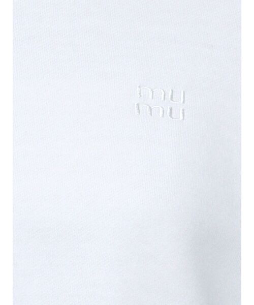 MURUA（ムルーア）の「mumuロゴクロップトスウェット（スウェット・レディース・グレー/ブルー/ホワイト・FREE）」の17枚目の写真