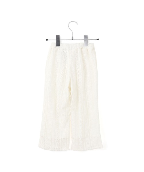 MAKE YOUR DAY(メイクユアデイ)の「ラッセルレースパンツ■80~140cm(その他パンツ・キッズ・ブラック/オフホワイト・80/90/100/110/120/130/140)」の9枚目の写真