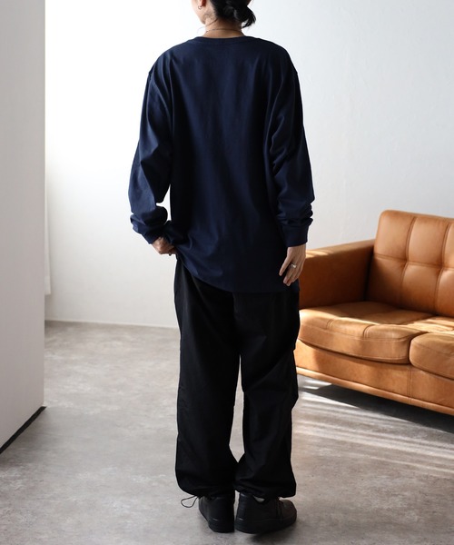 【carhartt】\"L/S Light Work\"コットン長袖ロゴTシャツ/Yosemite Carhartt WIP Light Work T-Shirt | Yosemite / Black | SVD USA