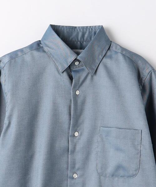 green label relaxing（グリーンレーベルリラクシング）の「エブリット オックスフォード ムジ スナップ ボタンダウン ドレスシャツ -イージーアイロン-（シャツ/ブラウス・メンズ・ライトグレー/ネイビー・XL/L/M/S）」の14枚目の写真
