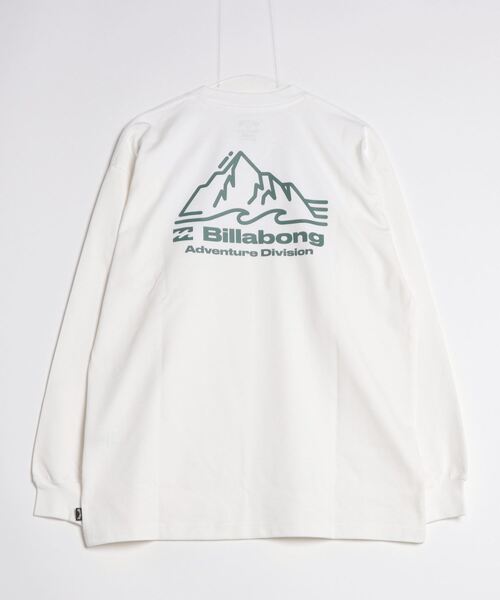 BILLABONG(ビラボン)の「BILLABONG/ビラボン ロゴロンT バックロゴ クルーネックロンT BE011-053(Tシャツ/カットソー・メンズ・オフホワイト/セージグリーン/スミクロ・M/L/XL)」の7枚目の写真