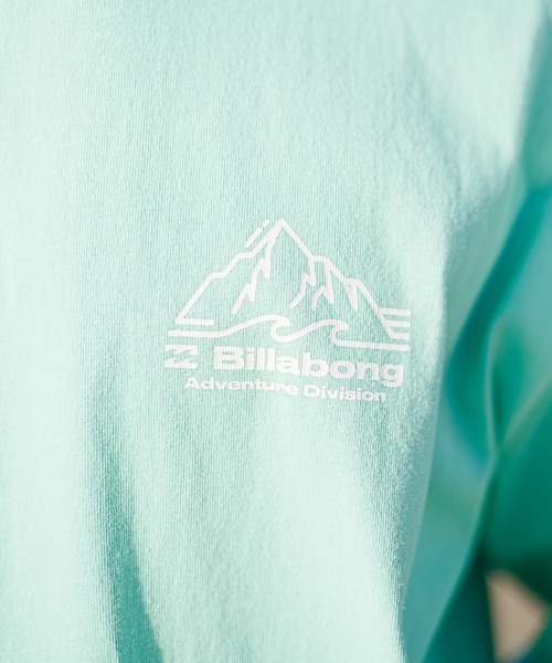 BILLABONG(ビラボン)の「BILLABONG/ビラボン ロゴロンT バックロゴ クルーネックロンT BE011-053(Tシャツ/カットソー・メンズ・オフホワイト/セージグリーン/スミクロ・M/L/XL)」の8枚目の写真