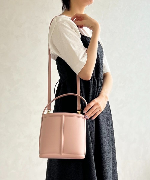 オリエンタルトラフィック（ORiental TRaffic）/ステッチデザインバケツ型2wayバッグ/BA−214 セール】ステッチデザインバケツ型2wayバッグ BA-214（ショルダー