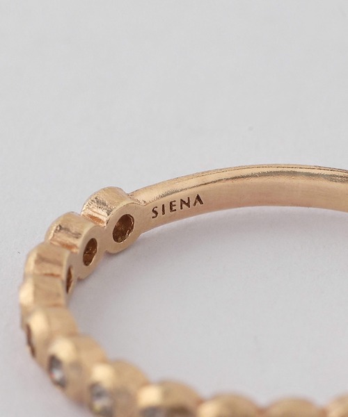 ecru・ベゼルエタニティリング（リング）｜SIENA ROSE（シエナロゼ）