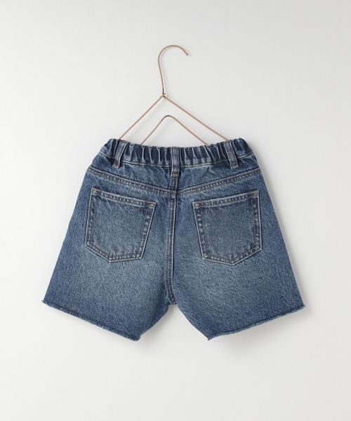 LOWRYS FARM(ローリーズファーム)の「デニムショートパンツ 993734(デニムパンツ・キッズ・ライトブルー/ブルー/ブラック・120cm/130cm/150cm/140cm/110cm)」の4枚目の写真