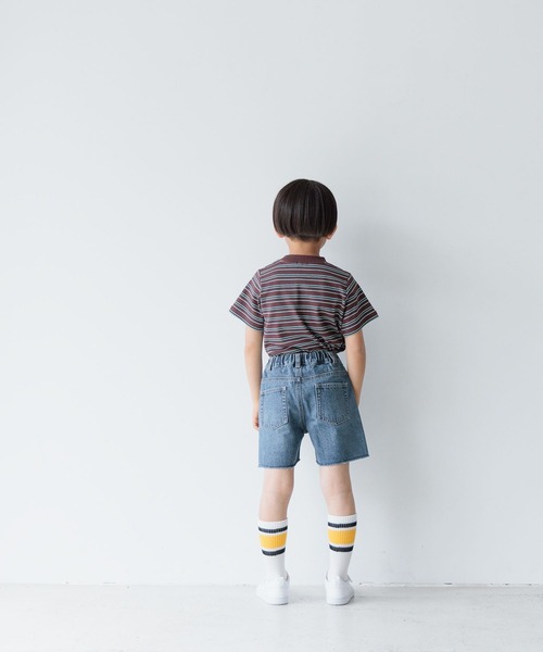LOWRYS FARM(ローリーズファーム)の「デニムショートパンツ 993734(デニムパンツ・キッズ・ライトブルー/ブルー/ブラック・120cm/130cm/150cm/140cm/110cm)」の16枚目の写真