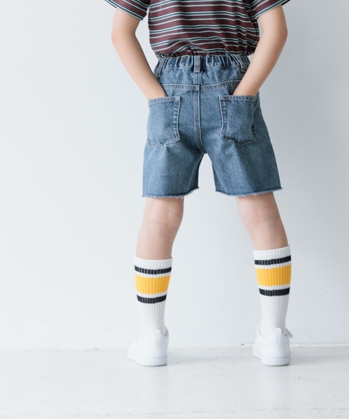 sheller シェリエ　OKAYAMAデニムショートパンツ OKAYAMAデニムショートパンツシェリエ