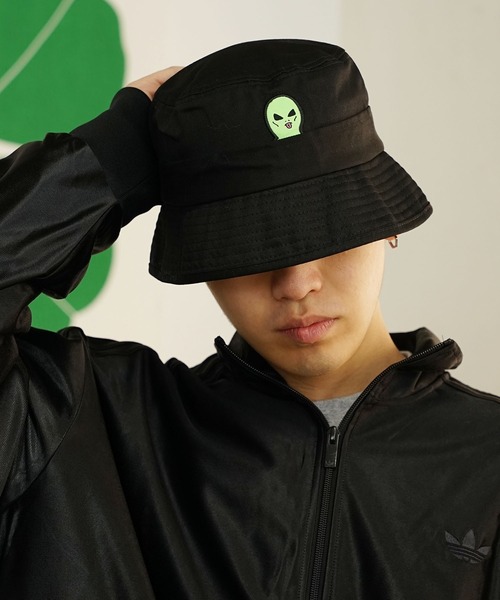 RIPNDIP（リップンディップ）の「RIPNDIP/リップンディップ LORD ALIEN BUCKET HAT ハット（ハット・メンズ・ブラック・FREE）」の13枚目の写真