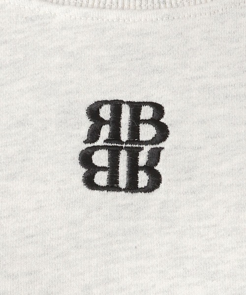 RAGEBLUE(レイジブルー)の「ロゴ刺繍/ボリューム袖ショートスウェット(スウェット・レディース・パープル/イエロー/杢グレー・FREE)」の21枚目の写真