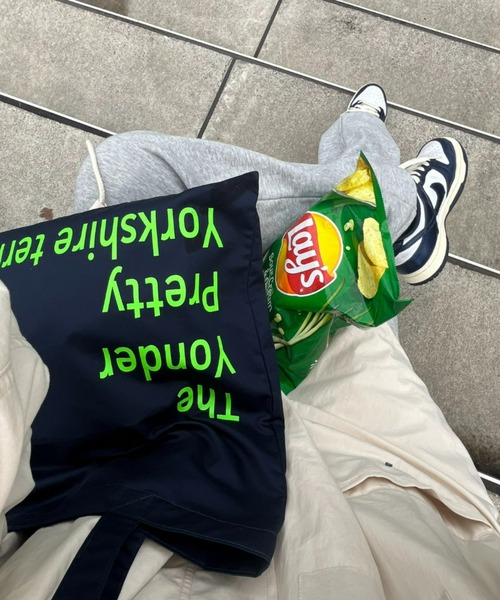 CIAOPANIC TYPY（チャオパニックティピー）の「【UNISEX】ロゴトートバッグ（トートバッグ・メンズ・アイボリー/サックスブルー/ネイビー/オレンジ/ベージュ・FREE）」の9枚目の写真