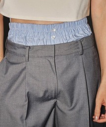 TODAYFUL Double Waist Trousers ダブルウエストトラウザース