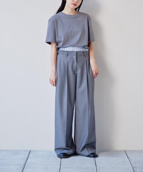 TODAYFUL（トゥデイフル）の「TODAYFUL Double Waist Trousers