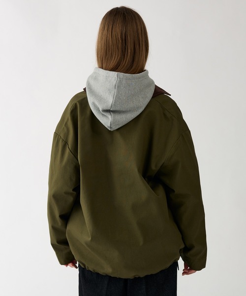 PGG フード付きジャケット カーキ WETTEMPT（ウィテンプト）の「BIG POCKET HUNTING JACKET /ビッグ