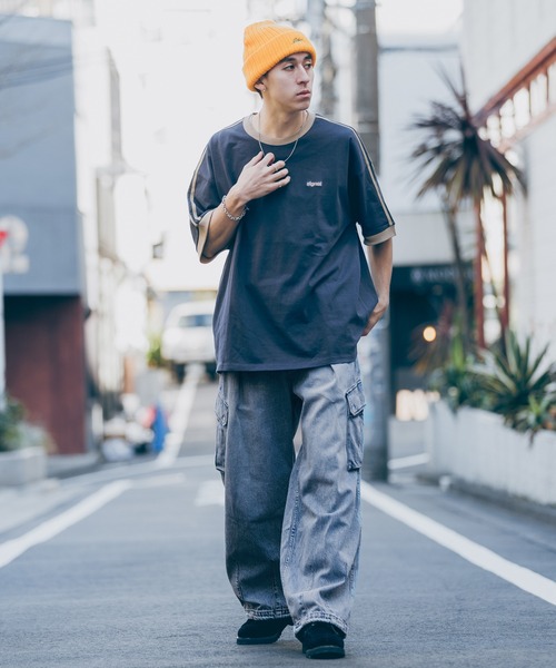 RAGEBLUE（レイジブルー）の「OVER DYE VINTAGE DENIM CARGO