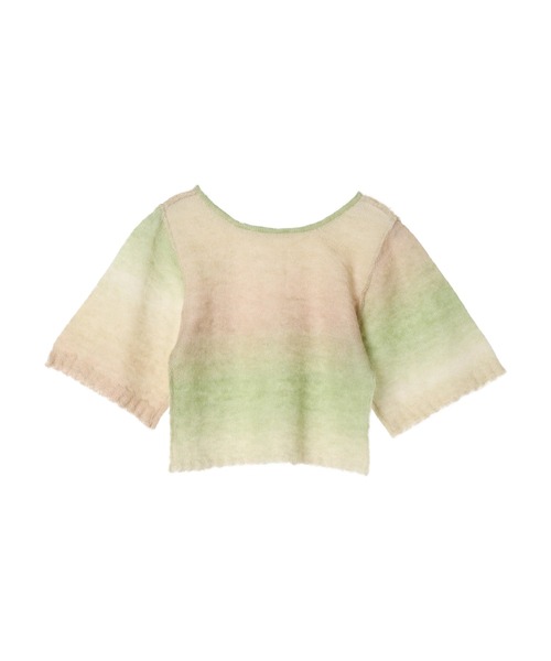 DURAS（デュラス）の「Gradation mohair knit（ニット/セーター・レディース・ライム/ブルー/マルチ・FREE）」の19枚目の写真