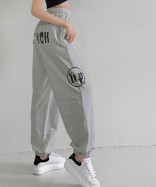 Miniministore(ミニミニストア)の「スウェットパンツ レディースカラーパンツ(スウェットパンツ・レディース・ホワイト/ライトグレー/ライム/レッド/オレンジ/ブラック/アクア・FREE)」の3枚目の写真
