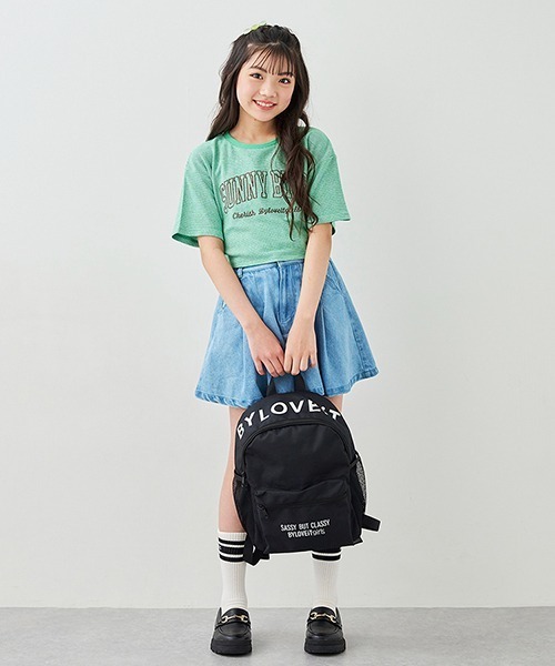 by LOVEiT（バイラビット）の「ポリオックスデイパック（バックパック/リュック・キッズ・ブラック/ラベンダー・FREE）」の15枚目の写真