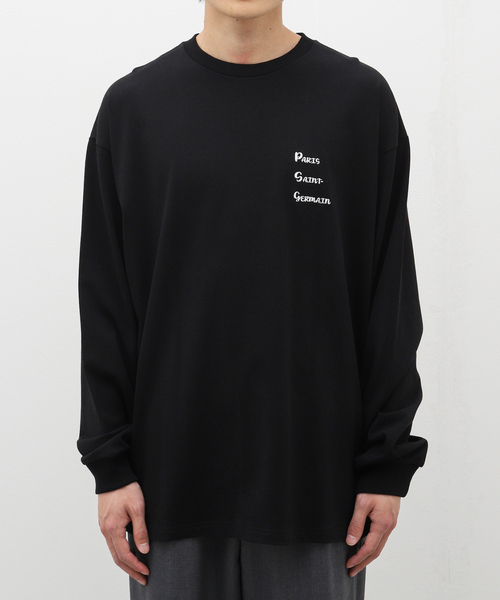 PARIS SAINT-GERMAIN(パリサンジェルマン)の「【Paris Saint-Germain】刺しゅう ロングスリーブTシャツ 鶴(Tシャツ/カットソー・メンズ・ブラック/ホワイト・MEDIUM/LARGE/X-LARGE)」の3枚目の写真