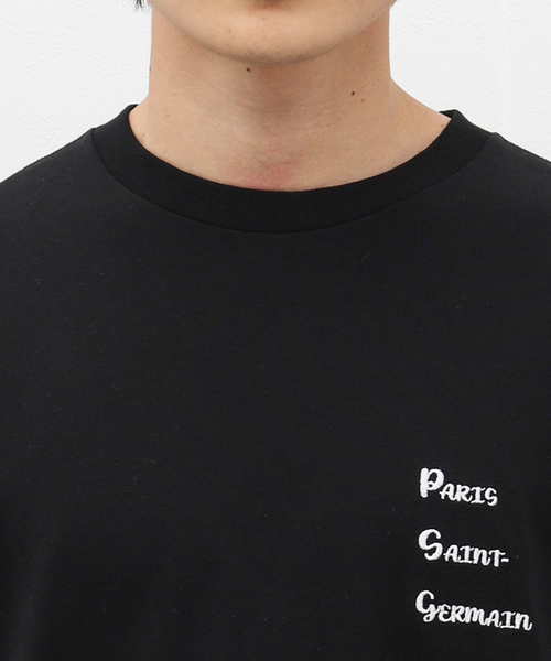 PARIS SAINT-GERMAIN(パリサンジェルマン)の「【Paris Saint-Germain】刺しゅう ロングスリーブTシャツ 鶴(Tシャツ/カットソー・メンズ・ブラック/ホワイト・MEDIUM/LARGE/X-LARGE)」の6枚目の写真