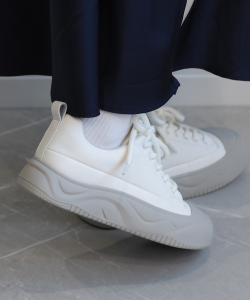 shoes365（シューズスリーシックスファイヴ）の「【shoes365】厚底スニーカー（スニーカー・レディース・ブラック/ベージュ/グレー・23.0cm/22.5cm/24.0cm/23.5cm/25.0cm/24.5cm）」の5枚目の写真