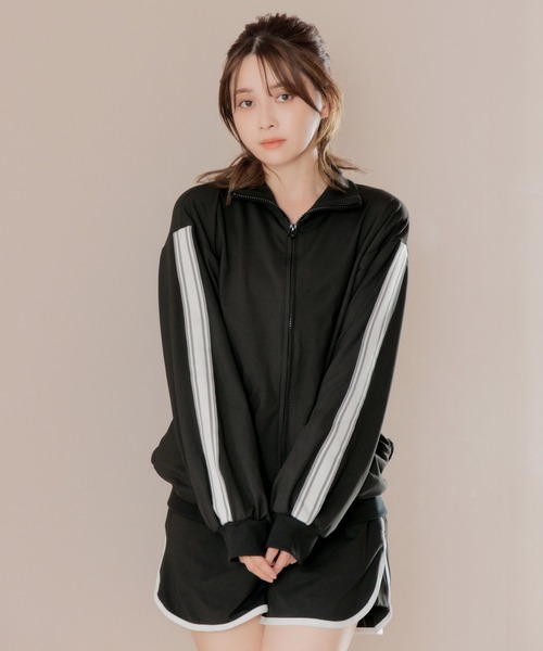 Dita（ディータ）の「おこもりジャージショートパンツ（ルームウェア