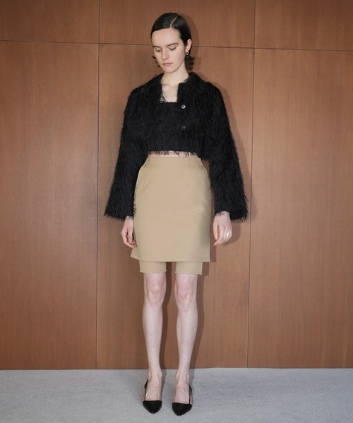 セール】FRINGE SHORT JACKET（その他アウター）｜CLANE（クラネ