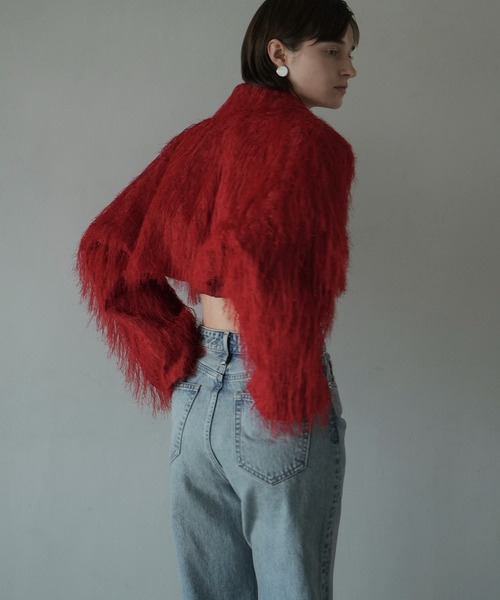セール】FRINGE SHORT JACKET（その他アウター）｜CLANE（クラネ