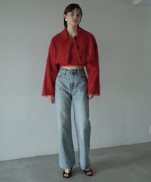 セール】FRINGE SHORT JACKET（その他アウター）｜CLANE（クラネ