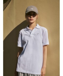Barbour ロゴ スポーツ ポロシャツ