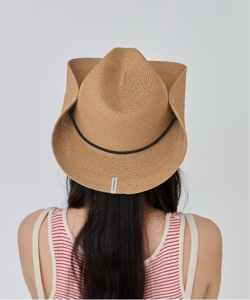 OVERRIDE(オーバーライド)の「OVERRIDE WASHABLE BD STRAP HAT SGP / オーバーライド(ハット・レディース・ブラック/ベージュ/ライトグレー・M/57.5cm/61cm/L/61cm)」の17枚目の写真