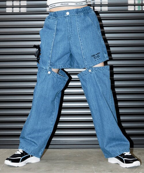 algy（アルジー）の「【ACTIVE】2WAYパンツ（デニムパンツ）」 - WEAR