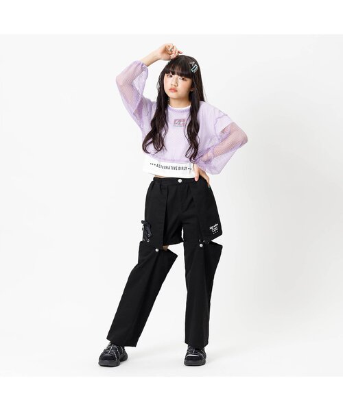 algy(アルジー)の「【ACTIVE】2WAYパンツ(デニムパンツ・キッズ・ブラック/インディゴブルー・MEDIUM/SMALL/X-SMALL/XX-SMALL/XXX-SMALL)」の20枚目の写真