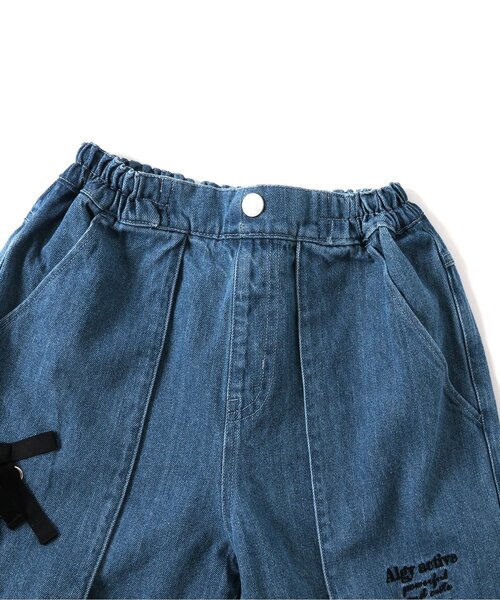 algy(アルジー)の「【ACTIVE】2WAYパンツ(デニムパンツ・キッズ・ブラック/インディゴブルー・MEDIUM/SMALL/X-SMALL/XX-SMALL/XXX-SMALL)」の5枚目の写真