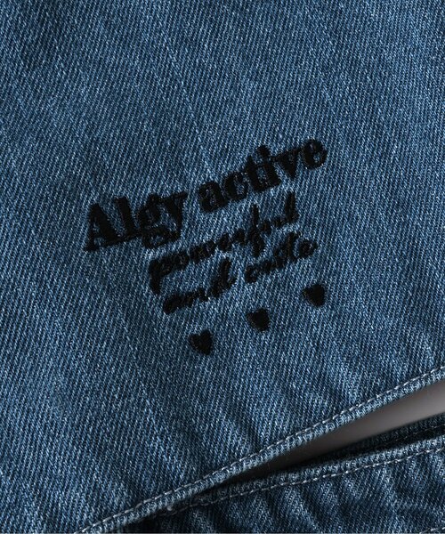 algy(アルジー)の「【ACTIVE】2WAYパンツ(デニムパンツ・キッズ・ブラック/インディゴブルー・MEDIUM/SMALL/X-SMALL/XX-SMALL/XXX-SMALL)」の3枚目の写真