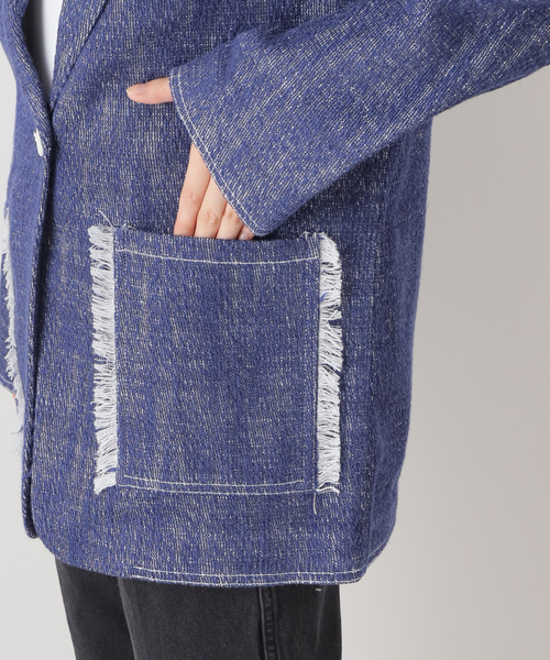 BAUM UND PFERDGARTEN デニム ジャケット／size 36 Baum Und Pferdgarten デニムジャケット | ブルー | FARFETCH JP