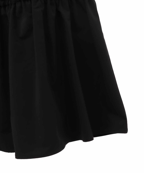 31 Sons de mode（トランテアン　ソン　ドゥ　モード）の「フレアミニタフタスカート（スカート・レディース・ブラック/キャメル・36）」の5枚目の写真