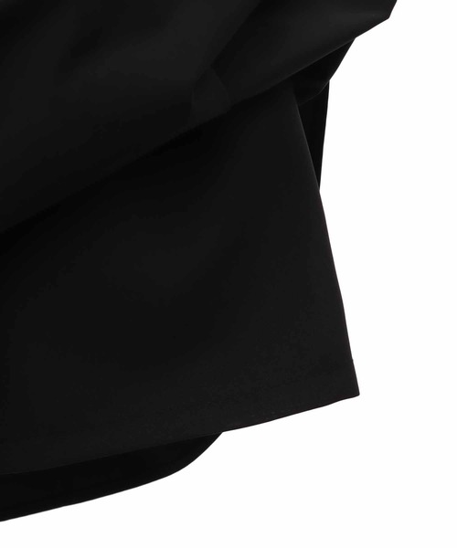 31 Sons de mode（トランテアン　ソン　ドゥ　モード）の「フレアミニタフタスカート（スカート・レディース・ブラック/キャメル・36）」の6枚目の写真