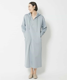 MICHEL KLEIN（ミッシェル・クラン）の「フーデッドワンピース（ワンピース）」